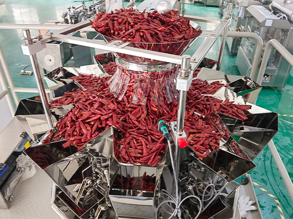 全自动多头组合称食品颗粒包装机